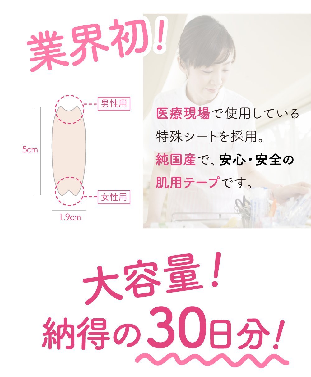 Nemurun Mouth Breath prevention Tape เทปแปะปาก กันกรน ขายดีในญี่ปุ่น 30แผ่น