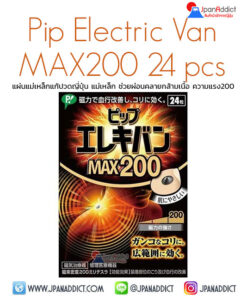 Fujimoto Pip Electric Van MAX200 แผ่นแม่เหล็กแก้ปวด ญี่ปุ่น