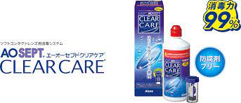 Aosept Clear Care 360ml น้ำยาล้างคอนแทคเลนส์ 