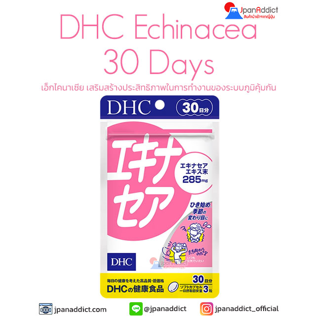 DHC Echinacea 30 Days เอ็กไคเนเซีย สมุนไพรแก้หนาว